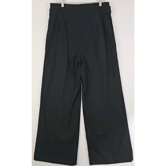 LOFT ~Woman Size 12~ Black "Curvy" Wide Leg Dress Party Evening Wear NWT. - Picture 6 of 14